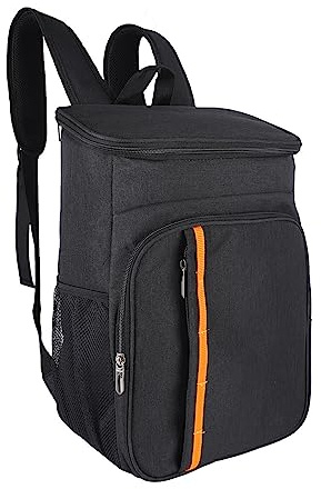 Tbest Camping-Isolierrucksack, Leichter, Isolierter Rucksack, Dreilagige Temperatursperre, Verstellbarer Wasserdichter Rucksackkühler für den Außenbereich