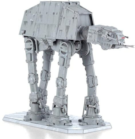 Metal Earth 3D Metallbausatz Star Wars Imperial AT-AT ab 14 Jahre | Präzise lasergeschnittene Metallteile zum Zusammenstecken ohne Klebstoff. Detailreiche Modelle mit bebilderter Bauanleitung
