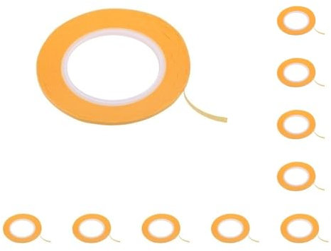 10 set Painting Model Masking Tape DIY Spraying Painting Model Craft Tools 2mm