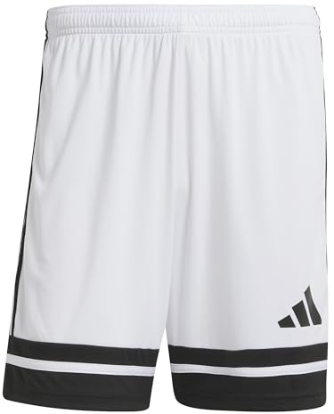 adidas Men's Squadra25 Short Shorts, White/Black, M