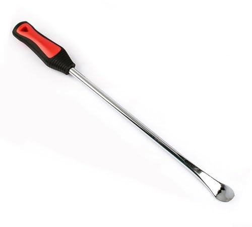 zeroupshop Brecheisen Werkzeug Motorrad Reifenwechsel Brecheisen Werkzeug 37 cm, robust, rostbeständig, leicht zu greifender Griff Nagelzieher