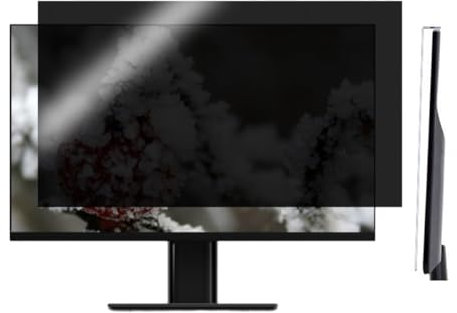 VDCVADKYE Computer blickschutzfolie, 24-32 Zoll Abnehmbarer Augenschutz mit Aufhängehalterung Blendschutz, Anti-Blaulicht, Anti-Kratz(24in 547 * 320mm)