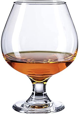 KWMAEEUID Copa de Vino de Cristal, 2 Unidades, Whisky, Vino Tinto, cóctel, Brandy, Cerveza, Vodka, Margaret, Copa de Barriga Grande, Copa de coñac, Barra de Cristal (5.4 FL oz, 2 Unidades)