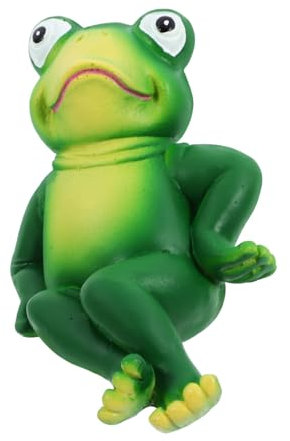 Generisch Niedliche Gartendekoration, Gartendekoration, Outdoor-gartendekoration, Tisch-Frosch-Statue, Desktop-niedlicher Frosch-Modell, Dekorative Frosch-Dekoration