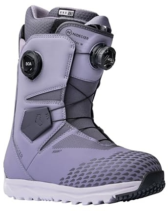 Nidecker Altai BOA - Botas de snowboard para mujer, color morado, talla 9