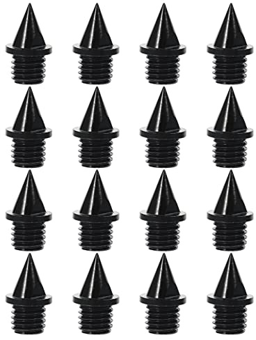 TOYANDONA Clavos de Metal Agarre Excelente y Velocidad para Zapatillas de Atletismo 16 Piezas Accesorios para Entrenamiento de Pista y Campo para Hombre