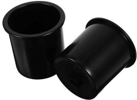 TOBBOMEY 2 Piezas Portavasos de Inoxidable para Sofá y Barco de Plástico Resistente para Sillones Reclinables Accesorios Prácticos para Bebidas Coche y Yate de Unidades
