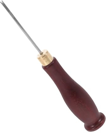 Angoily Strumento Manico in Legno per Riempimento di Cotone Ago per Imbottitura di Peluche e Fai da Te Strumento Multiuso per Progetti di Cucito e Lavorazione Maglia
