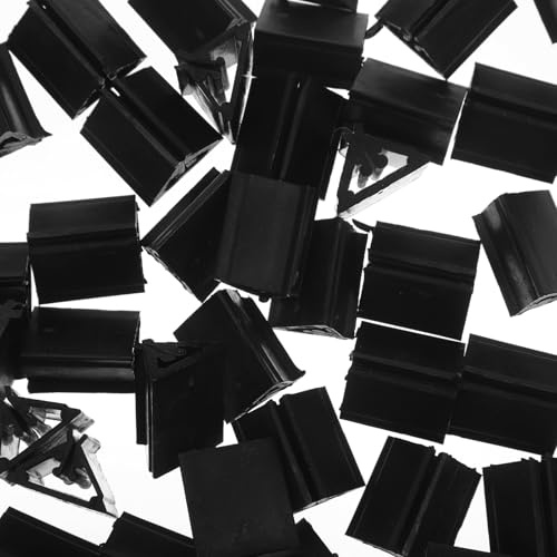 PRETYZOOM Kunststoff Kartenhalter Praktischer Spielkartenhalter 3 Beutel in Schwarz zum Organisieren für Spielkarten und Papier für Hochzeiten Geeignet
