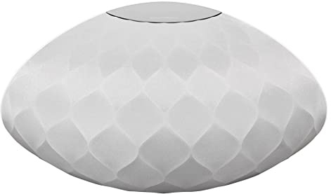 Bowers & Wilkins FP39764 Kabelloser Lautsprecher, Silber, mit WLAN und Bluetooth
