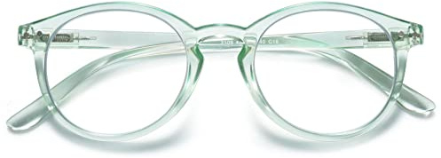 VEVESMUNDO Computer Lesebrille Blaulichtfilter Vintage Federscharnier Qualität Anti Blaulicht Lesehilfe Sehhilfe Blaulichtblockierend Brille für Damen Herren