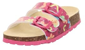 Superfit Fussbettpantoffel Nicht zutreffend, Pink/Mehrfarbig 5520, 40 EU Weit
