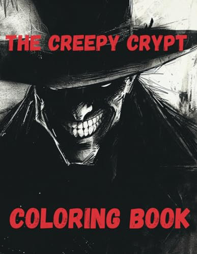 The creepy crypt: coloring book