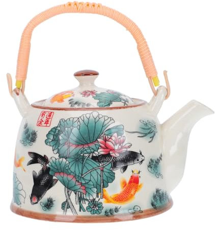 Cabilock Hervidor De Agua Asa Retro De Tetera Colador Para Salón De Té Tetera Para Sala De Reuniones