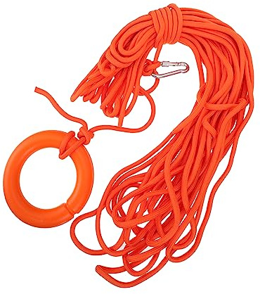 KOMBIUDA Sturdy 8mm 30m Outdoor Swimming Harness Rope Water Floating Line for Sports and Safety Gear