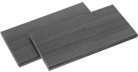 HANABASS 2pcs Fiberglass Board Patio Spring Chair Rocking Chair Parts Replacement Plates Outdoor Swivel Rocker