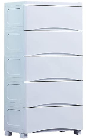 45 cm breites, mehrschichtiges Kunststoffregal für Küchenspalten und Schlafzimmerspalten, verdickte Schubladentyp-Aufbewahrungslösung (Farbe: 3 Ebenen)