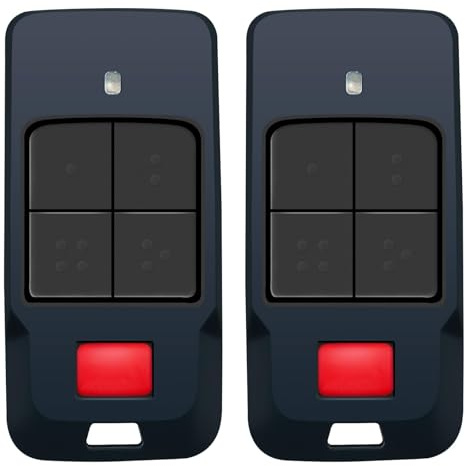 Telecomando Cancello 4 Tasti Mitto, Frequenza 433,92 MHz, Compatibile con Mitto C2, Mitto 2, Mitto 4, MITTO COOL C4 - Telecomandi, Controllo a Lunga Distanza, Codifica Sicura
