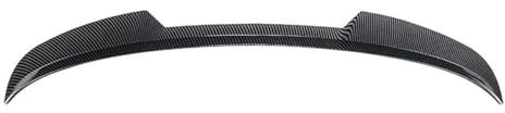 HRQCTIM Für F&ord Für Fiesta Für ST-Line MK6 MK6.5 MK7 MK7.5 2008-2017 Auto Heckspoiler Heckspoilerflügel Verlängerungsverkleidung Heckspoiler(Carbon Look)