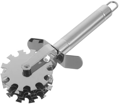 HOMOBABE Batticarne in Acciaio Resistente Ruote Multiple, Utensile da Cucina per Intenerire Manzo e Pollame, Batticarne per Spezie Impugnatura Ergonomica e Gancio Salva Spazio, per Uso Domestico