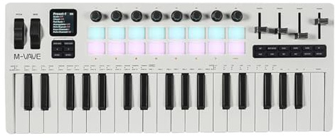 M-Vave SMK-37 Pro - Bluetooth midi-keyboard w/built-in FM Synth