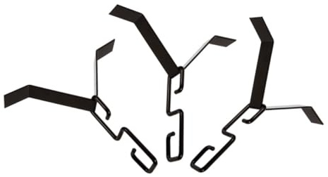 ifundom 3ensembles Crochets pour Chaîne De Pluie Adaptateur pour Gouttière Installation Facile pour Pluviale