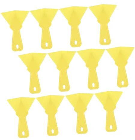 Homoyoyo 12 pièces Outil de Pose Angles Intérieurs Abs Renforcé Spatule à Enduit pour Coins à Degrés Ergonomique