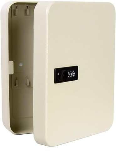 Sicherer Schlüsselschrank mit Zahlenschloss – Schlüsselkasten zur Wandmontage für 28 Schlüssel Stilvolles Design für Home Office Hotel Gebrauch – und sichere Aufbewahrungslösung