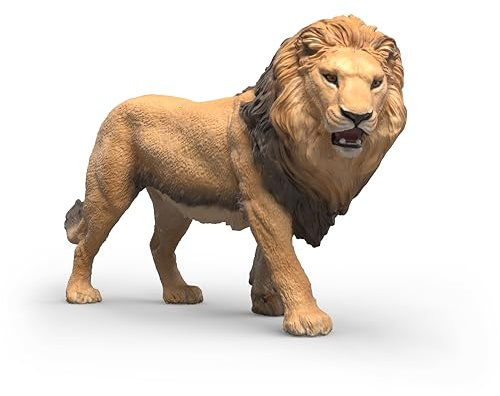 schleich WILD LIFE | Afrikanska lejonet 14974 | Detaljerad djurfigur och samlarfigur | Zoo Toys | Present för pojkar och flickor | Födelsedagsdekoration | Figur från 3 år | 13 x 5 x 8 cm | Djurfigur, realistiska djurleksaker, safari-leksak för pojkar och flickor, skärmfri fantasifull låtsaslek, Montessori