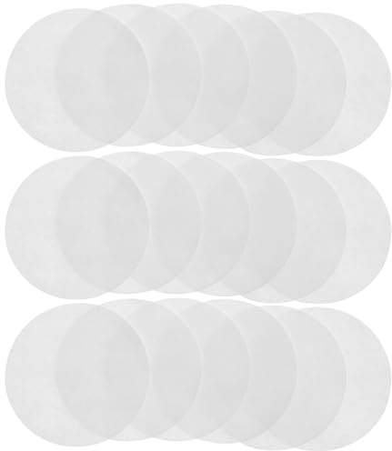 POPETPOP 200 Almohadillas Faciales Desmaquillantes Redondas No Tejidas Diámetro 75 CM 200 Unidades 2 Paquetes de 100 Absorbentes y Desechables para Limpieza Facial y Cuidado