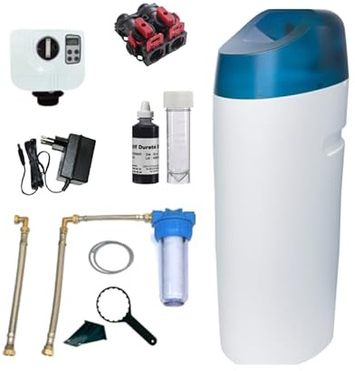 Adoucisseur d'eau 25L Vanne Canature complet avec accessoires