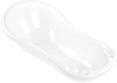 keeeper wiktoria Ergonomische Babywanne Pure, Ab 0 bis ca. 12 Monate, 100 cm, Weiß