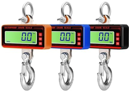 Hanging Scale, 1500kg/500kg Digital Industrial Crane Hanging Scale