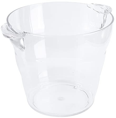 Cabilock Eleganter Eiskübel Aus Acryl Großes Fassungsvermögen 9 8 L Für Wein Bier Barzubehör