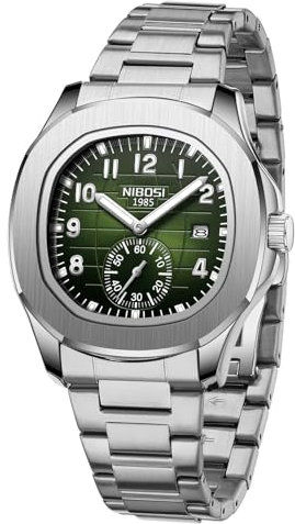 NIBOSI Uhren Herren Analog Quarz Armbanduhr Herren Wasserdicht Datum Herrenuhren Business Casual Armbanduhr Geschenke für Männer