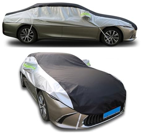 Copertura mezza auto per Mini Cooper Countryman,Copertura Tetto Top,Telone Auto in Tessuto Oxford su Misura per Veicoli–Protezione Antineve,Pioggia,UV Tutte le Stagioni