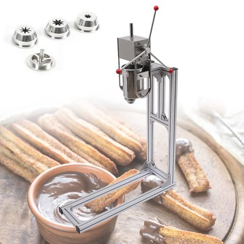 Commercial Churros Maker with Donut Cream & Jam Filling for Bakeries, Dessert Shops, Home Use