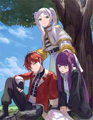 ZYHDK 1000 Stück Kunst Puzzles ，Difficult Puzzle ，Classic Japanese Anime Frieren: Beyond Journey'S End Posters ，Gedächtnisspiele Für Erwachsene ，Family Fun Toys ，Wall Decor Xd292Yk