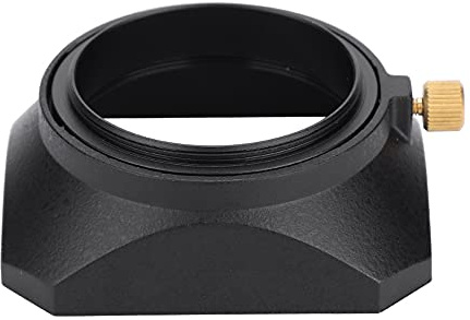 Xiuganpo Square Lens Hood for DV Camcorder, High Impact Plastic Material, Black Color, Lens Hood for Video Camera, 46mm