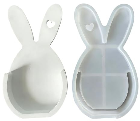 Moldes de silicona para hornear, fáciles de desmoldar, reutilizables, moldes de silicona, para escayolas, vacaciones, primavera, manualidades, decoración del hogar, , regalos familiares