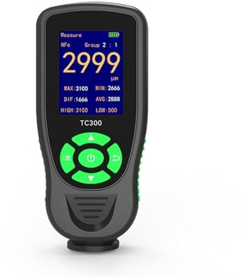 Spessimetro, Misuratore Di Spessore Della Vernice, Strumento Misurazione Digitale Del Rivestimento Per Auto Automobilistica Rilevamento Automatico per Laboratorio automobilistico