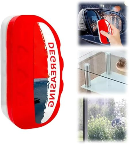 Removedor de película de aceite de vidrio para coche, limpiador multiusos para marcas de agua de goma de manchas de insectos (herramienta de desengrasado de una toallita), 3 unidades