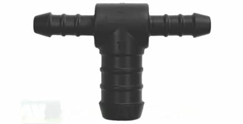1 x – Tubo conector en forma de T (Reductor 8 – 16 – 8 mm Empalme Manguera Aire Manguera T de unidades