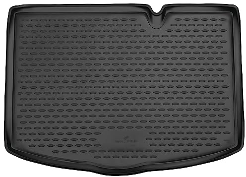 WALSER XTR Kofferraumwanne für Toyota Yaris (XP13) unterer Ladeboden 2010-2020, 100% passgenaue Antirutschmatte Auto, Gummimatte Auto, Kofferraum Schutzmatte, Auto Gummimatten