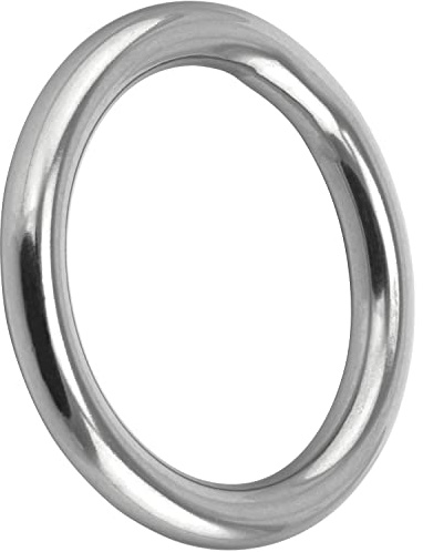 FASTON® Edelstahlringe 4x30mm geschweißt und poliert (1 Stück) Edelstahl O Ring Rundring rostfreier Edelstahl A4 V4A