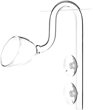 USCAPE Lily Pipe Outflow Glas Aquarien Auslauf Filterzubehör (13mm für 12/16mm Schlauch)