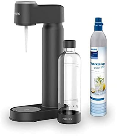 Philips Water ADD4901BK/10 Máquina para hacer refrescos, Color Negro
