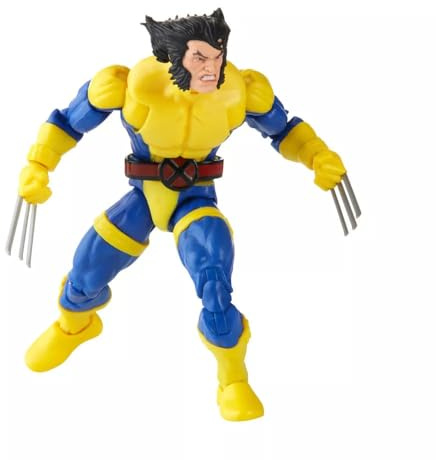 Marvel Legends Series X-Men Classic Wolverine 6-inch Action Figure Toy, 4+ Years, 3 Accessories