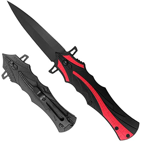 ZIMAIC Taschenmesser Klappmesser Einhandmesser Outdoor Messer Survival Messer für Outdoor Camping