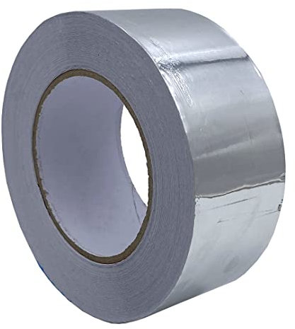 DULA Aluminiumband 50mm x 50m - Hitzebeständiges Dichtungsband - 1 Rolle
